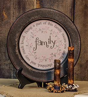 Part of This Family Plate - The Fox Decor
